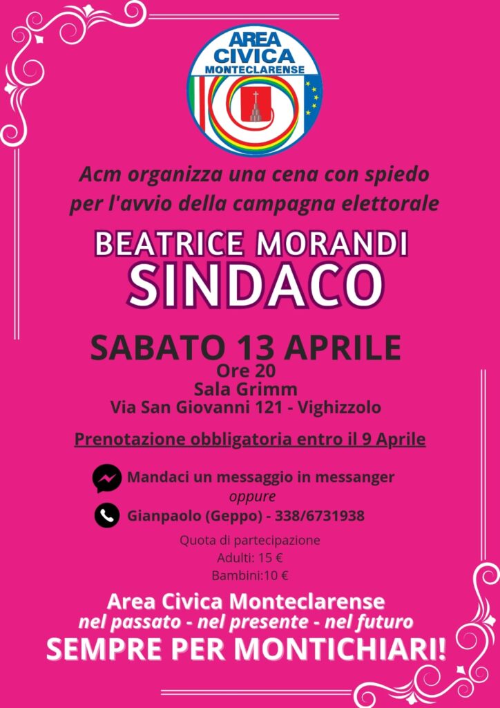 Beatrice Morandi sindaco